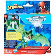 Marvel: Web Splashers - Zielony Symbiont Hydro Wing Blast zestaw - Hasbro