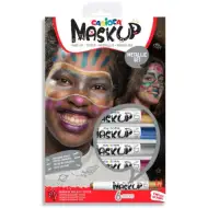 MaskUp Metallic 6-częściowy zestaw farb do twarzy - Carioca