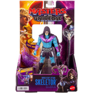 Masters of the Universe: Obrońcy Wszechświata - figurka akcji Skeletor z czaszkową twarzą i akcesoriami - Mattel
