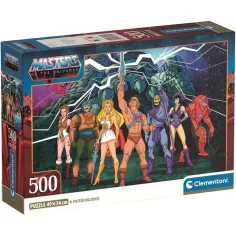 Masters of the Universe: Obrońcy Wszechświata 500-elementowe kompaktowe puzzle - Clementoni