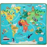 Mata do zabawy "Dookoła świata" 100x90 cm - Melissa &amp; Doug