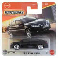 Matchbox: 2016 Nissan Sentra czarny samochodzik 1/64 - Mattel