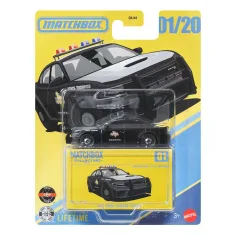 Matchbox Collectors: 2023 Dodge Charger Pursuit kolekcjonerski samochodzik w pudełku 1/64 - Mattel