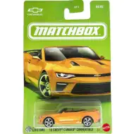 Matchbox: Ikoniczny mały samochód 2016 Chevy Camaro Convertible w skali 1/64 - Mattel