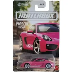 Matchbox Ikonowy Porsche Cayman różowy samochodzik 1/64 – Mattel