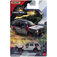 Matchbox Jurassic World: Ford Explorer samochodzik 1/64 - Mattel