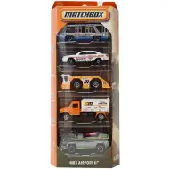 Matchbox: MBX Airport II zestaw 5 samochodzików – Mattel
