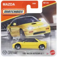 Matchbox: Mazda Autozam AZ-1 1992 miniaturowy samochód 1/64 – Mattel
