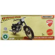 Matchbox: Motocykl Ducati Scrambler w tematyce Indiana Jones w pudełku kartonowym 1/64 - Mattel