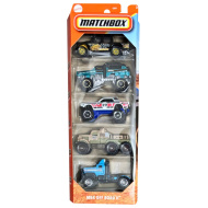 Matchbox: Off Road II. zestaw 5 samochodzików 1/64 - Mattel