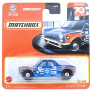 Matchbox: Push N Puller niebieski mały samochodzik 1/64 - Mattel