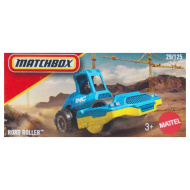 Matchbox Road Roller niebieski samochodzik 1/64 – Mattel