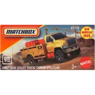 Matchbox: Samochodzik GMC 3500 Utility Truck w pudełku papierowym 1/64 - Mattel