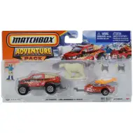 Matchbox: Snow Thrasher z przyczepą zestaw 1/64 - Mattel