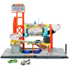 Matchbox: Spin Cyclone myjnia samochodowa zestaw torów – Mattel zdjęcie 2