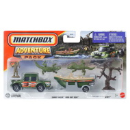 Matchbox: Swamp Raider z przyczepą, zestaw 1/64 - Mattel