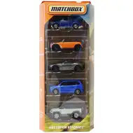 Matchbox: Zestaw 5 pojazdów MBX British Roadways - Mattel
