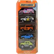 Matchbox: Zestaw 5 samochodów MBX Retro - Mattel