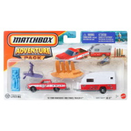 Matchbox: zestaw 61 Ford Ranchero z przyczepą 1/64 - Mattel