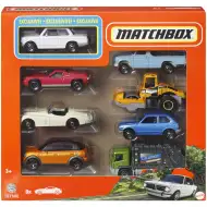 Matchbox: zestaw 8 samochodzików z ekskluzywnym modelem BMW 2002 - Mattel