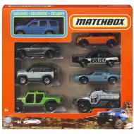 Matchbox: zestaw 8 samochodzików z ekskluzywnym terenowym Nissanem - Mattel