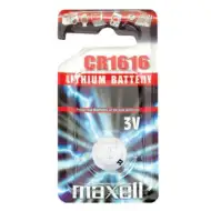 Maxell: Bateria litowa alkaliczna CR1616 w opakowaniu blistrowym, 1 sztuka