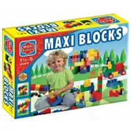 Maxi Blocks duże pudełko klocków konstrukcyjnych 56 sztuk - D-Toys