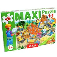 Maxi puzzle Budowa - D-Toys
