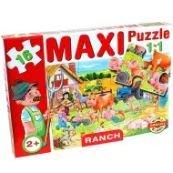 Maxi puzzle ze zwierzętami domowymi - D-Toys