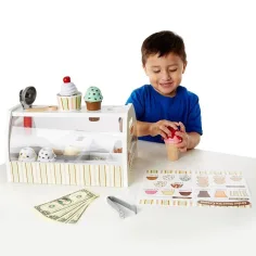 Melissa&Doug: Drewniany zestaw do lodziarni - Spin Master zdjęcie 3