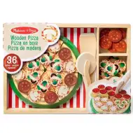 Melissa&amp;Doug: Drewniany zestaw do zabawy w pizzę - Spin Master
