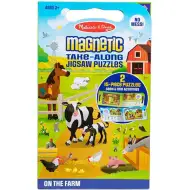 Melissa &amp; Doug: Magnetyczna układanka farma