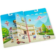 Melissa & Doug: Psi Patrol - Zatoka Przygód Książeczka z wielorazowymi naklejkami zdjęcie 3