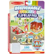 Melissa &amp; Doug: Psi Patrol Klasyczna Misja książeczka z wielokrotnie przyklejanymi naklejkami