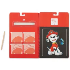 Melissa & Doug: Psi Patrol Marshall kreatywna zabawa z wydrapywanką zdjęcie 2