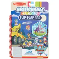 Melissa &amp; Doug: Psi Patrol Ultimate Rescue wielokrotnego użytku książeczka z naklejkami