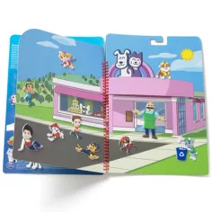 Melissa & Doug: Psi Patrol Zatoka Przygód książeczka z naklejkami puchowymi zdjęcie 3
