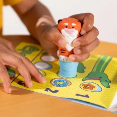 Melissa&Doug: Sticker WOW! Stempel z naklejkami – Tygrys – Spin Master zdjęcie 3