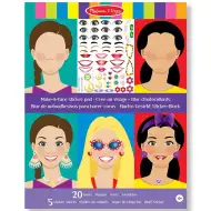 Melissa &amp; Doug: Zestaw kreatywny z naklejkami – Stwórz twarz