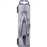 Metalowy cyrkiel w etui