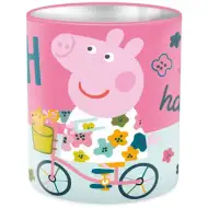 Metalowy pojemnik na ołówki Peppa Pig 10x11cm