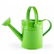 Metalowy retro konewka zielona 1,5L - Woodyland