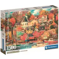 Miasto portowe 1500 elementów HQC puzzle 84,5x59,5cm - Clementoni