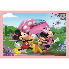 Mickey i przyjaciele 4 w 1 Supercolor puzzle - Clementoni zdjęcie 4