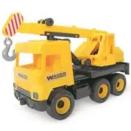 Middle Truck: Żuraw samochodowy 43cm żółty - Wader