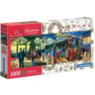 Mikołajowy ekspres 1000-elementowe puzzle panoramiczne - Clementoni