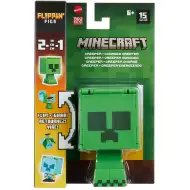 Minecraft: Flippin Figs Creeper 2-w-1 figurka - Mattel