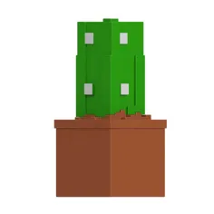 Minecraft Reveal minifigurka w pojemniku – Kaktus – Mattel zdjęcie 2