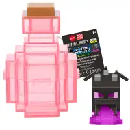 Minecraft Reveal minifigurka w różowym pojemniku - Mattel