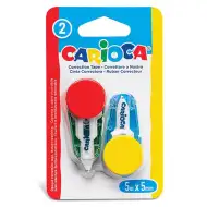 Mini korektor w taśmie, zestaw 2 sztuki - Carioca
